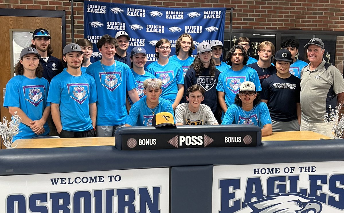 Congrats to <a href="/MattHollar2/">Matt Hollar</a> for signing to play baseball at Emory &amp; Henry! #TheCity🦅