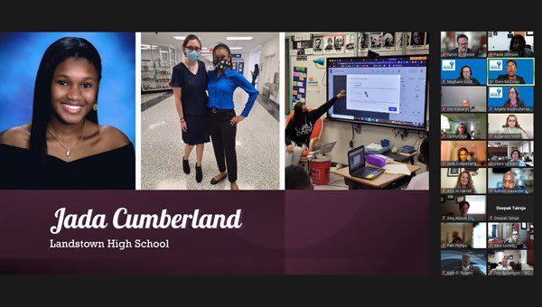 MsPeeJay's tweet photo. Class of 2022-Virtual Brickell Scholarship Winner Finalist Recognition, Baseball Senior Night, &amp; Spring Choral Concert- just another great spring day where @LandstownEagles students are engaged in extracurriculars &amp; recognized for their awesomeness! Soar Eagles, SOAR! https://t.co/Ud0QCUOcSm