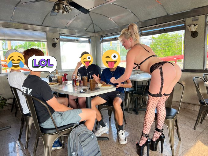 I just wanted to get some of his flap jacks&hellip;. What&rsquo;s the harm in that? @SagePillar @101ModelingInc   #diner<a href="/tag/sexy"class="tags"><span>#sexy</span></a><a href="/tag/diner"class="tags"><span>#diner</span></a><a href="/tag/hotgirl"class="tags"><span>#hotgirl</span></a><a href="/tag/flapjacks"class="tags"><span>#flapjacks</span></a><a href="/tag/bendixdiner"class="tags"><span>#bendixdiner</span></a>