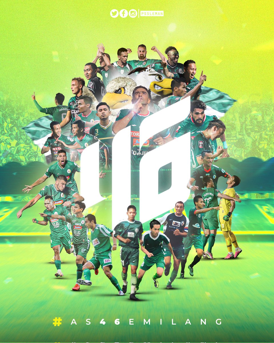 Empat puluh enam tahun perjalanan. 

Bermacam momen perjuangan, berhasil kita tuntaskan demi menggapai sebuah asa. 

Asa yang terus dirawat bersama.
Asa yang terus digapai bersama. 
Asa yang terus diperjuangkan bersama, untuk PSS Sleman yang gemilang di kancah sepakbola nasional.