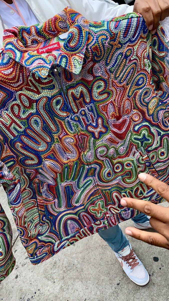Supreme Chainstitch denim jacket | angeloawards.com