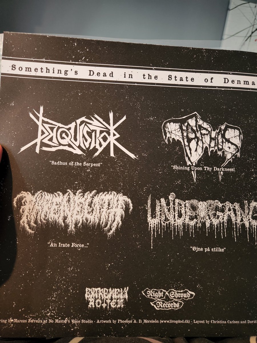 couldBNE1's tweet photo. "Something dead in the state of Denmark"
What a record!! #undergang #taphos #phrenelith #deiquisitor https://t.co/rnuU1R6uGk