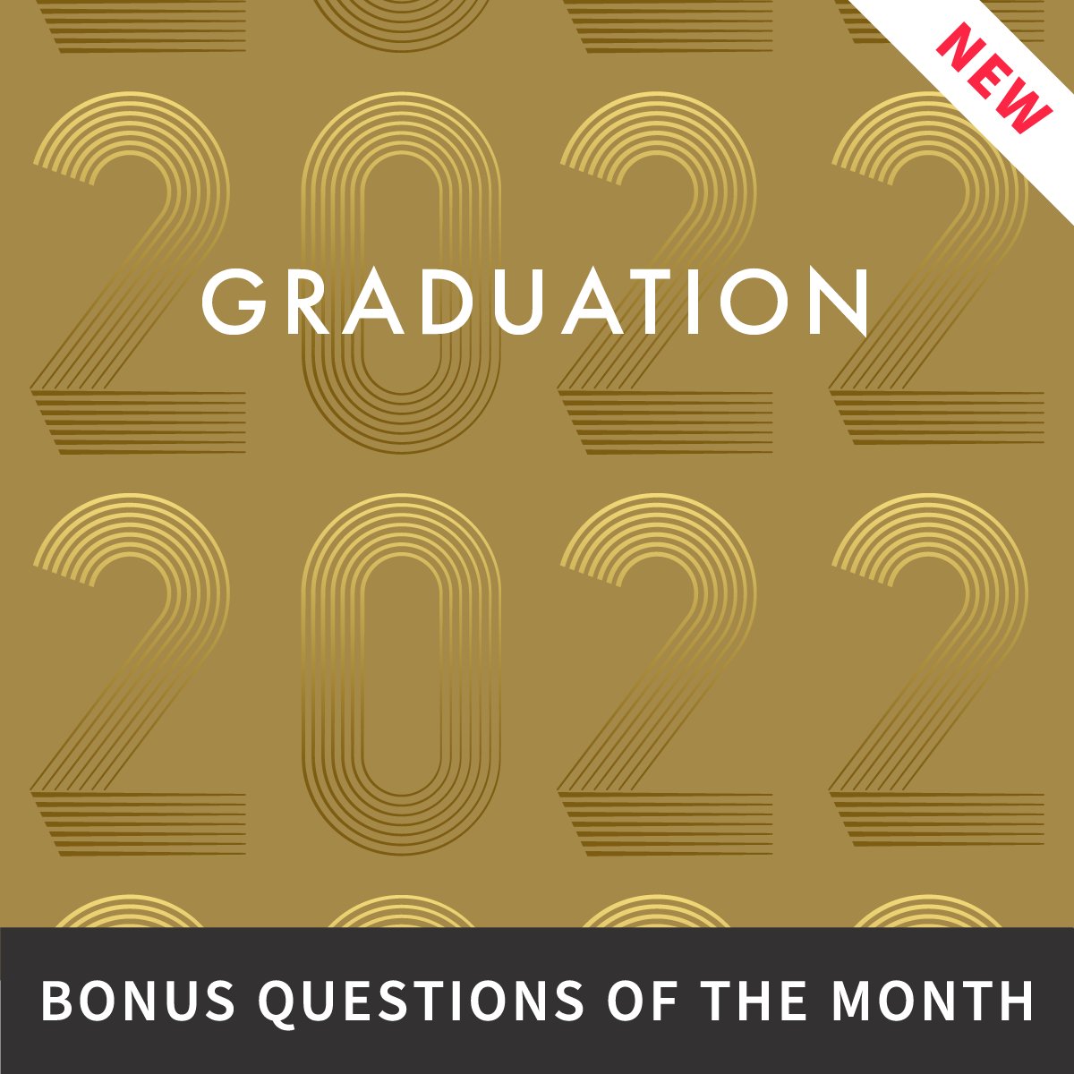 Here's to Class of 2022! We've just added a bonus set of questions on TableTopics: The App perfect for your graduation celebration. We hope you enjoy them. Congratulations!