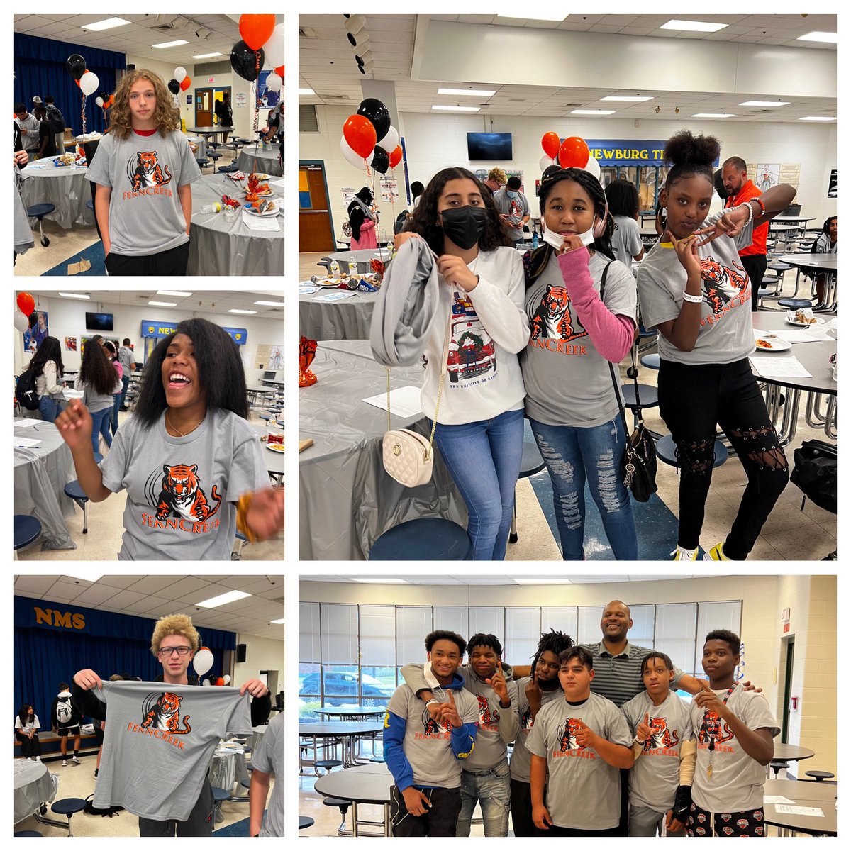 I was SO happy to welcome <a href="/FernCreekHigh/">Fern Creek High School</a> BACK to Newburg to meet AGAIN with our rising freshmen! Their INTENTIONALITY of building relationships has been KEY!  Thx Coach Stigall &amp; <a href="/FernCreekHigh/">Fern Creek High School</a> #SeamlessTransitions