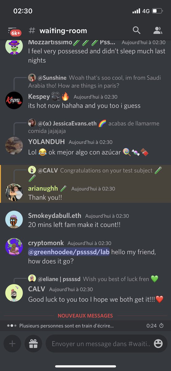It's always a pleasure to come to the lab and chat with all the possessed ❤️🧪<a href="/ThePossessedNFT/">pssssd</a> #pssssdvibes #pssssdtestsubject