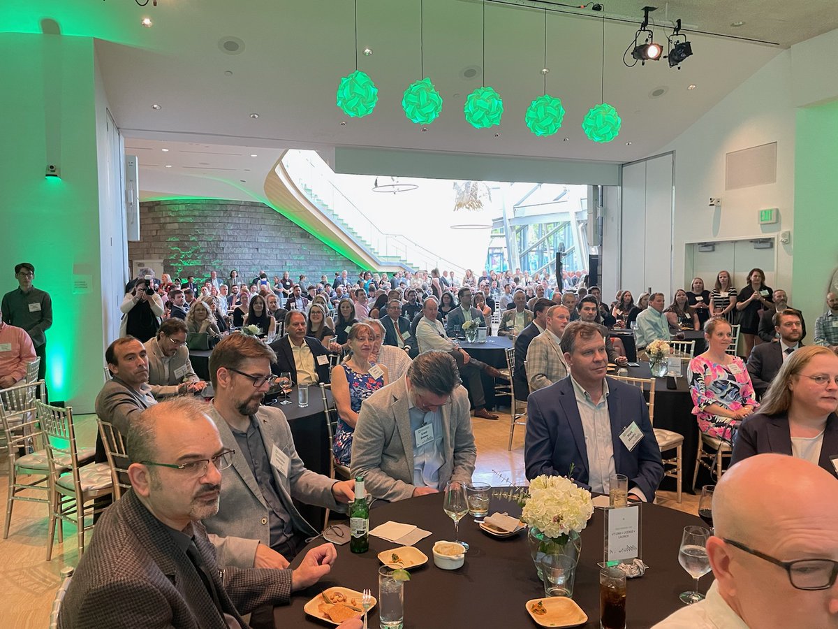 VirginiaIPC's tweet photo. A great night tonight at RTBC's TechNite! We heard from great speakers, including our own Conaway Haskins, Vice President of the Division of Entrepreneurial Ecosystems https://t.co/6k8B5oJk7b