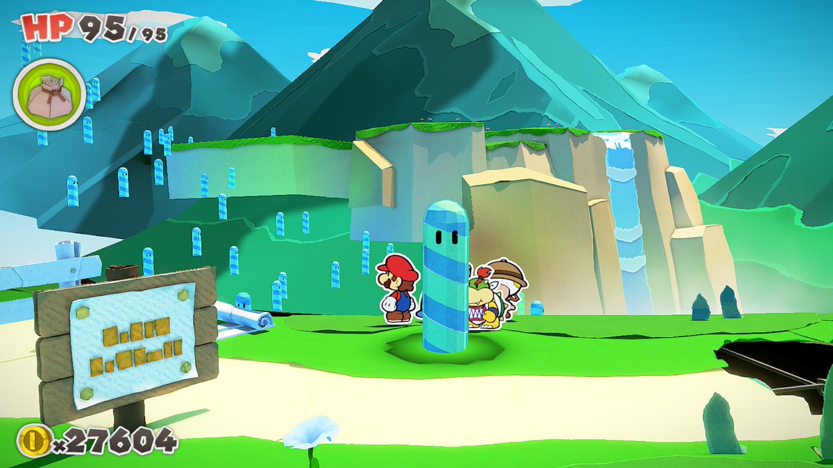 TOKRefolded's tweet image. Nature is healing!
#PaperMario #TOKRefolded #NintendoSwitch