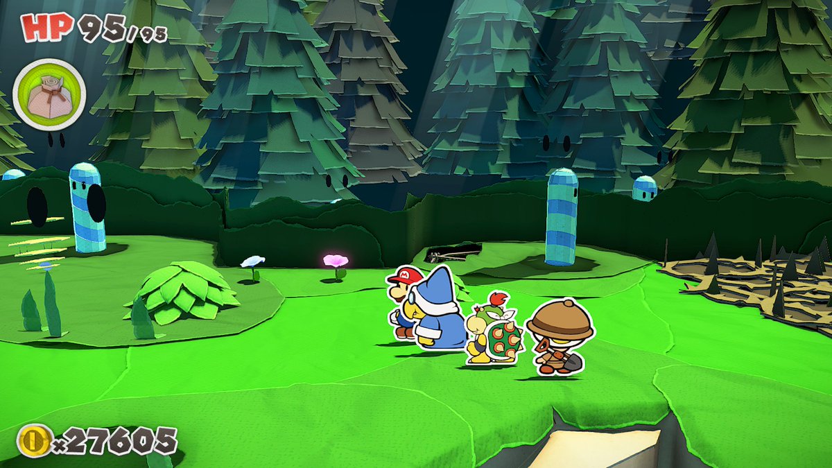 TOKRefolded's tweet image. Nature is healing!
#PaperMario #TOKRefolded #NintendoSwitch