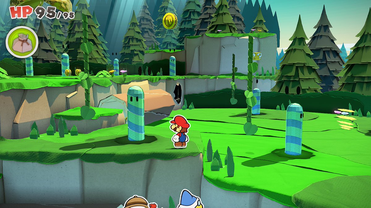 TOKRefolded's tweet image. Nature is healing!
#PaperMario #TOKRefolded #NintendoSwitch