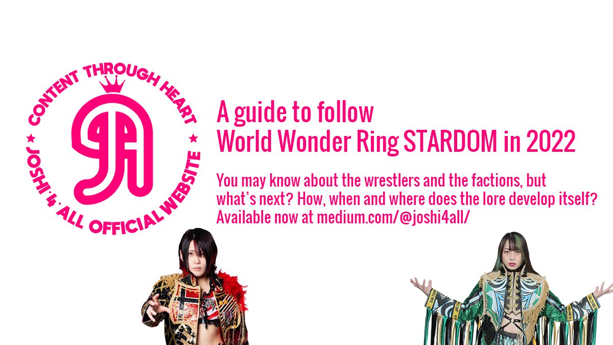 Ninaxav98's tweet image. I've set up a blog for @Joshi4All since classes are taking a lot of time from making videos. It will complement the channel and some posts may end up as videos.

Tonight: A guide on STARDOM and how it works. RTs appreciated! #Joshi4All 

medium.com/@joshi4all/a-g…