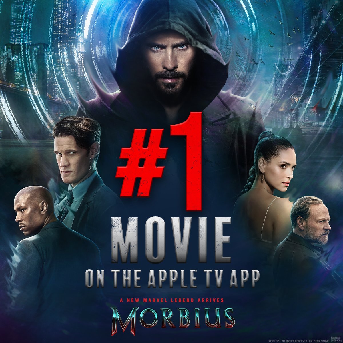 ansøge Arena revidere Morbius on X: "Thanks to everyone who's brought Dr. #Morbius home for a  house call! Get the #1 movie on the Apple TV app now!  https://t.co/ngzBbAbcYf https://t.co/THGgt4gWUK" / X