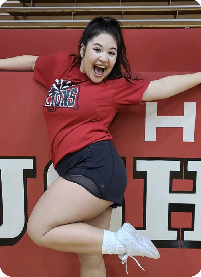RCHSCheer1's tweet photo. Congrats to Senior cheerleader Araceli for being named Senior Class president! ✨ https://t.co/OU7PsKzBnX