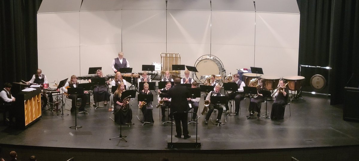 Great spring performance by WCHS band tonight!