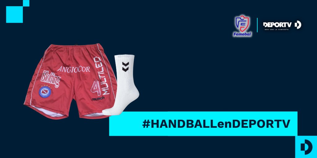 SORTEO. Además de disfrutar de este partidazo, podés ganarte el short de <a href="/HandballAAAJ/">Handball AAAJ</a> o las medias de <a href="/hummelargentina/">hummel Argentina</a> 
 
¿Cómo? Nos seguís + RT a este tuit + #HANDBALLenDEPORTV y ya estás participando. Se va al final de este encuentro.
