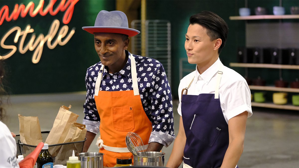 BravoTopChef's tweet photo. The King has arrived! 👑 Don't miss @ChefMelissaKing's guest judge debut on #TopChefFamilyStyle TONIGHT following #TopChef at 8/7c. https://t.co/2yx620HsQP
