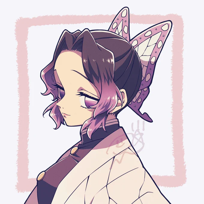 タイムラプス撮りたいがために描いた🦋置いとく😂 