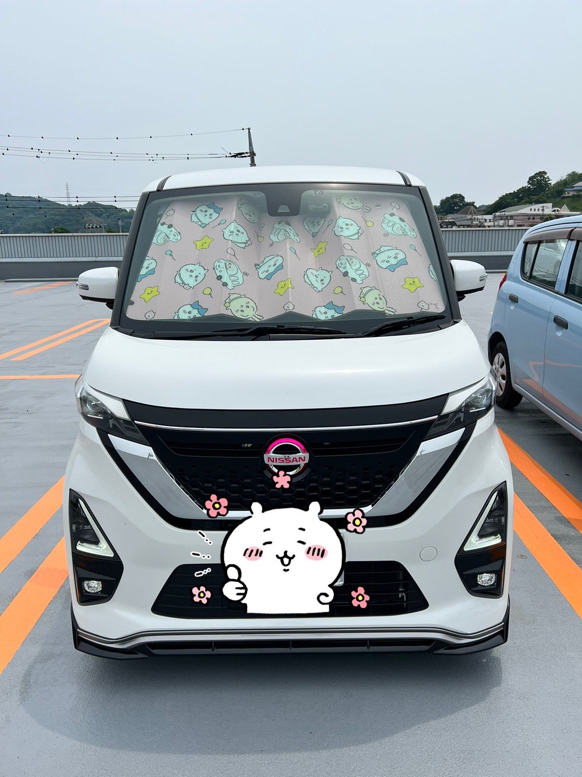 ちいかわ サンシェード SUNSHADE 車 日除け しまむら アベイル レア★