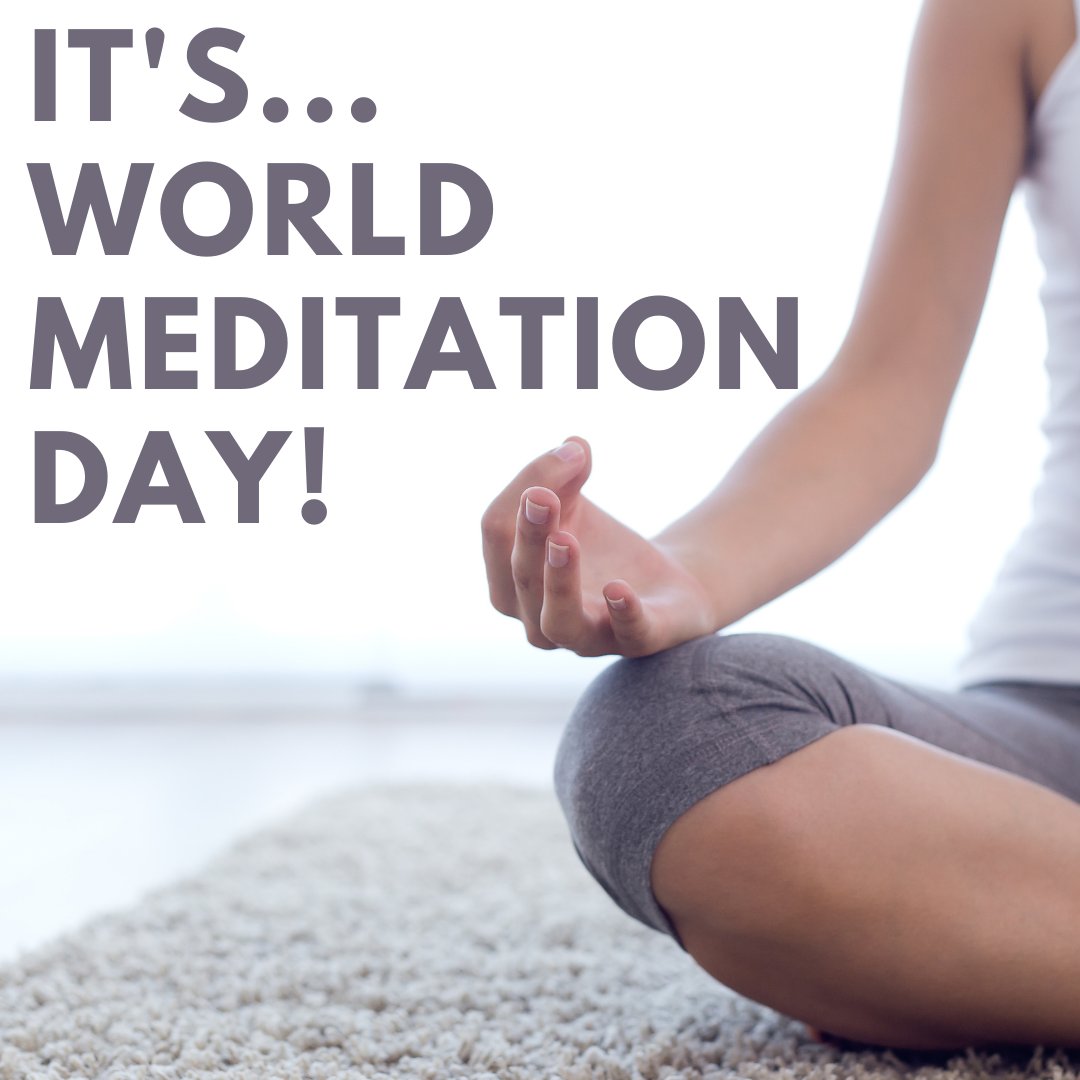 Um. We mean - Om. It's World Meditation Day! We all need to take some deeeep breaths - especially in education! According to daysoftheyear.com, the benefits of meditation include helping with ANXIETY, STRESS & DISTRACTIONS. #meditation #breathe #focus #relax #destress