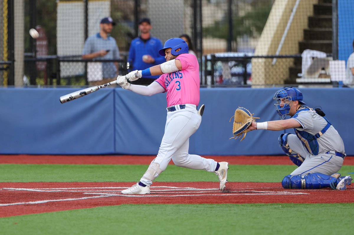 RollinsSports's tweet photo. ⚾️ | FINAL | No. 20 Rollins 7, Delta State 5 | Tars Win! Rollins will face Lee tomorrow at 6 PM for a chance to advance to the championship game! | ⚓️ #TARnation https://t.co/t7ORHXrBo3