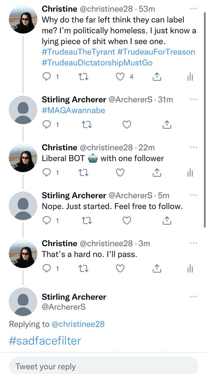 christinee28's tweet photo. Calls me a #magawannabe then asks for a follow ๐ https://t.co/wo4wv1Nv0b