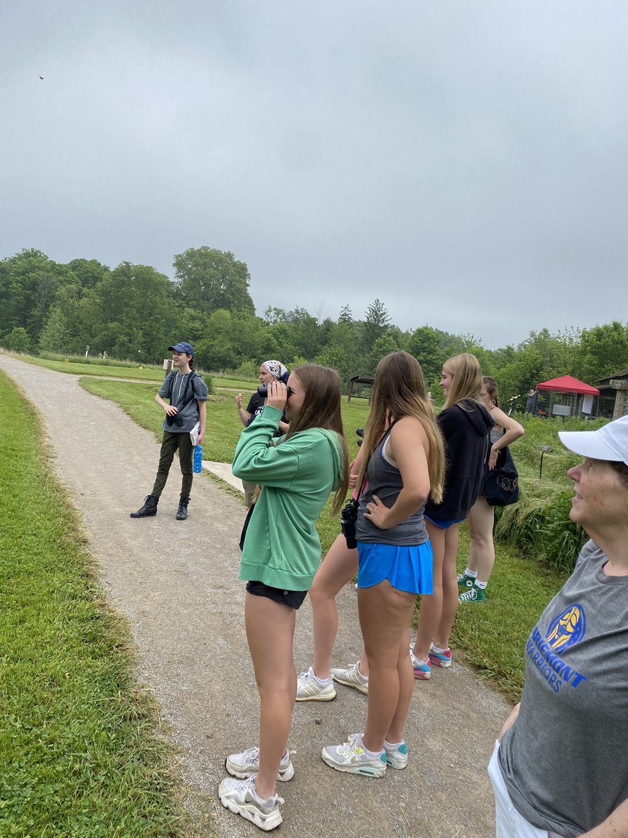 TristaLai2's tweet photo. A perfect day at the cincinnati nature center soaking up the fresh air! @WarriorsBEyond #MHSBEyond #MHSIntersession22 #naturalist https://t.co/Ahr2pjewX9
