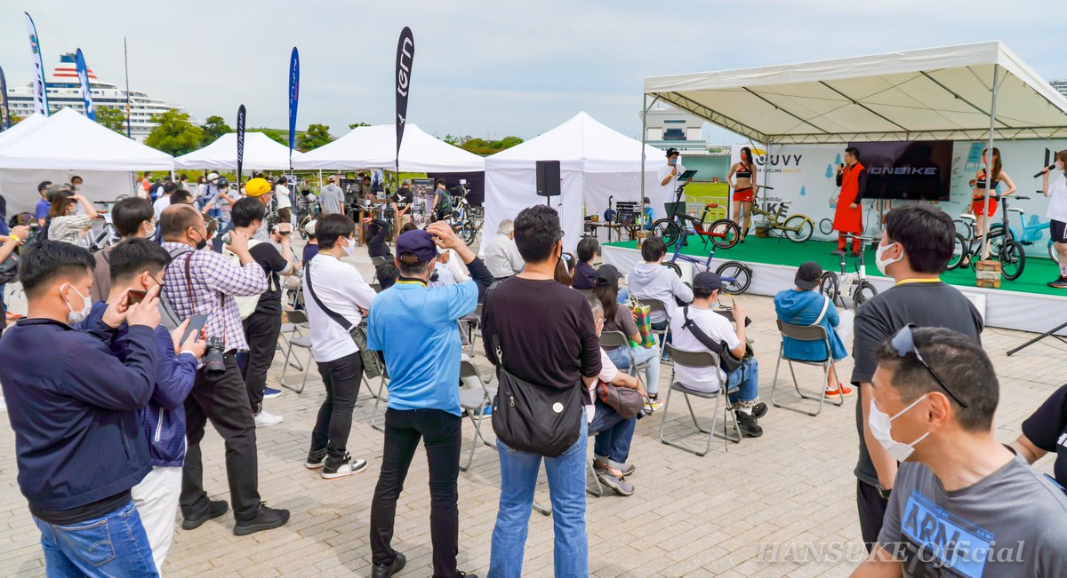 ClickHoldings's tweet photo. #ヨコハマサイクルスタイル2022
#HONBIKE  ブースにお越しいただき、ありがとうございました。
2日間楽しすぎました。これからもよろしくお願いします！ https://t.co/gL4dTj1a30
