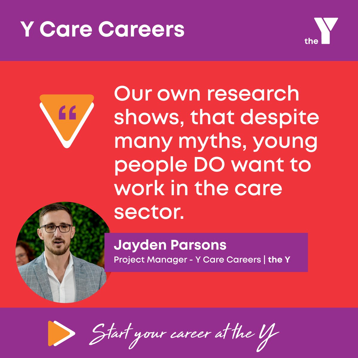 Exciting news for Y Care Careers this week! Shadow Minister Amanda Rishworth MP announced that if elected, an Albanese Government will fund the Y's proposed initiative to ensure 15,000 young people over the next 5 years are trained and supported into care careers. #YCareCareers