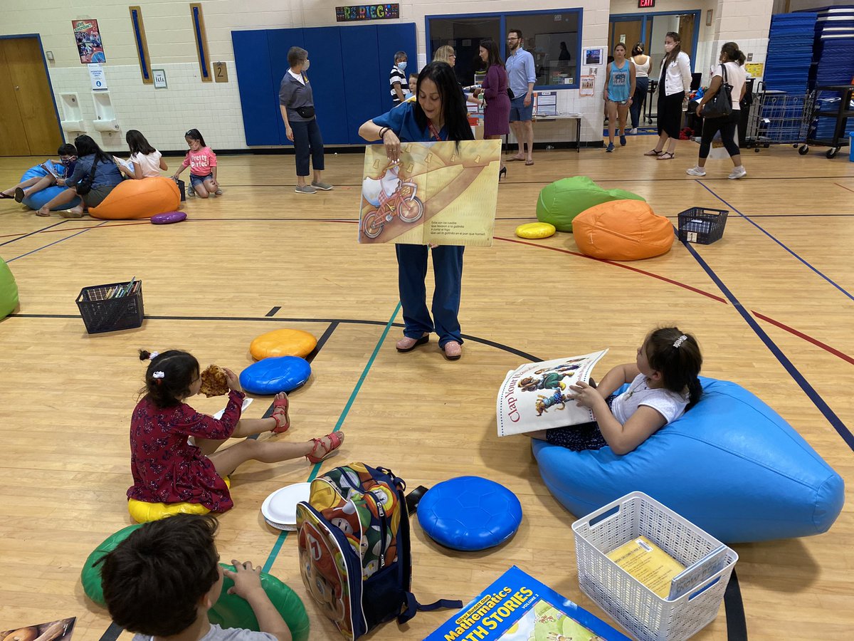 PrincipalTLES's tweet photo. Primary Literacy Night was a HUGE success thanks to our Reading Coaches &amp; 15 addit’l staff volunteers! We had 295 people in attendance..295!reading, creating, painting, playing &amp; enjoying time with friends &amp; families! We enjoyed spending the night w/you all @TimberLaneES! @FCPSR2 https://t.co/PQji5lSGDZ