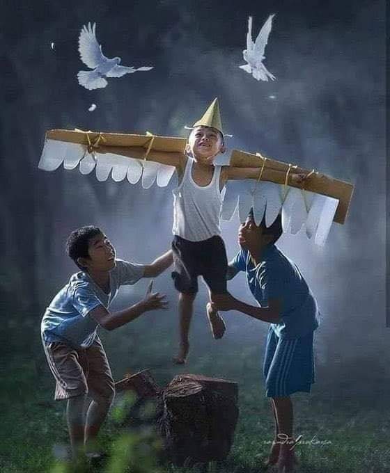 rame_911's tweet image. "حين تَسقط لن ينتشلك سوى إخوتك، الإخوة أجنحة."