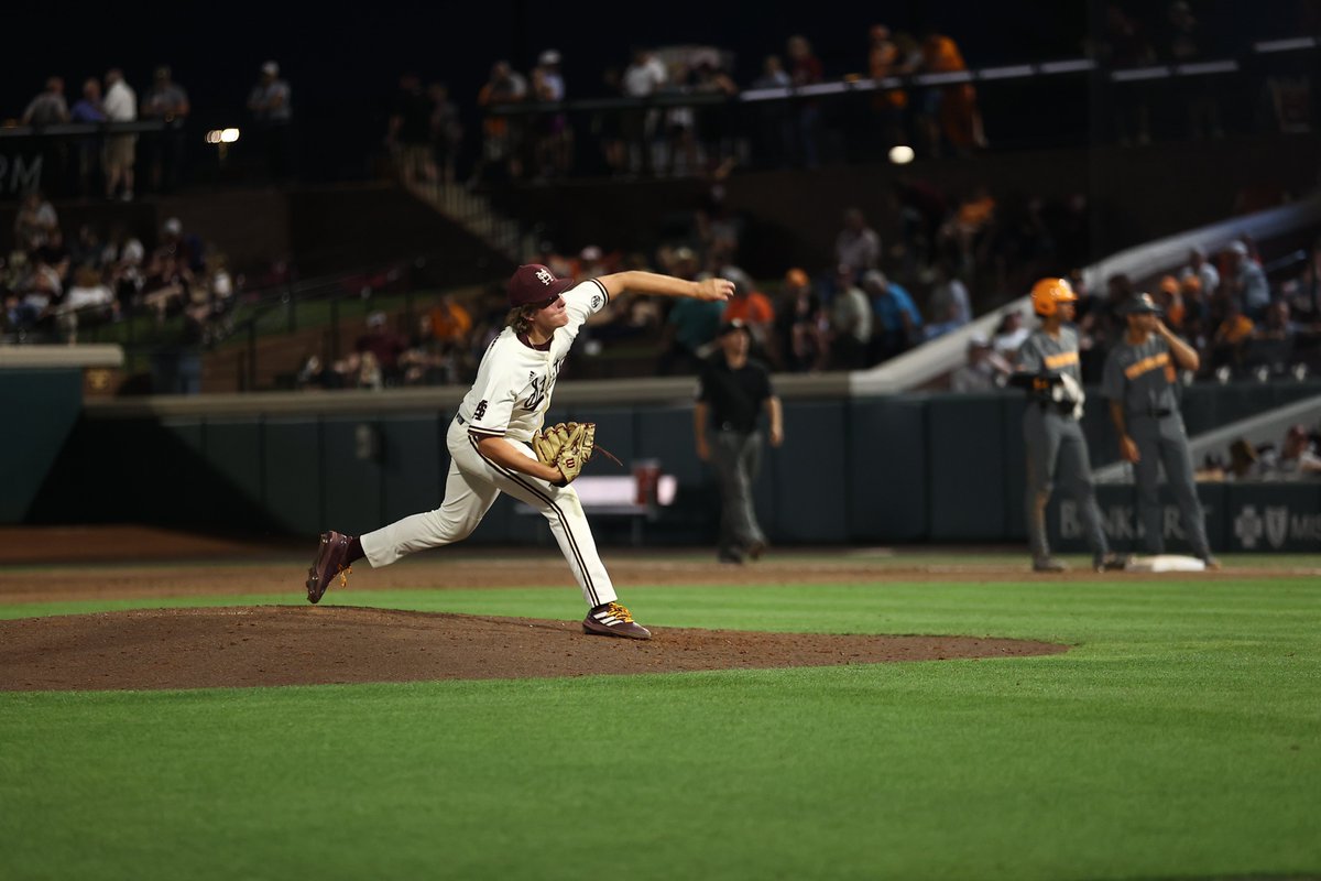 HailStateBB's tweet photo. Cole Cheatham gets a pair of strike outs and that'll do it for the top of the 7th. 

Due up: Hancock, Tanner, Hines

Dawgs 0, Vols 21 https://t.co/QjHZPdyQgP