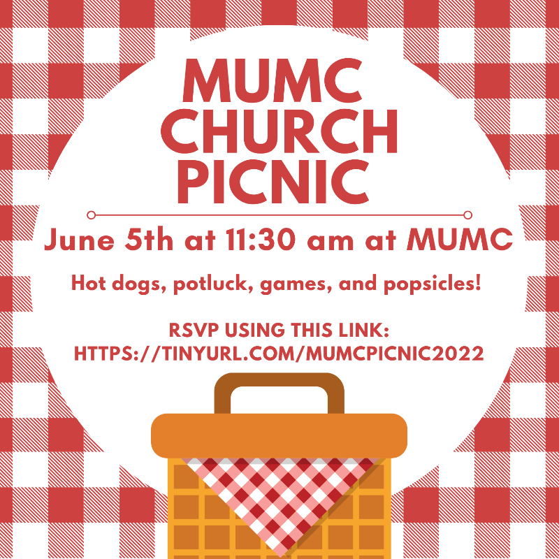 mtownumc's tweet photo. Mark your calendars and join us for our church picnic at MUMC! Use this link to RSVP: https://t.co/MXXreJbNXb! https://t.co/YQssoOYpw8