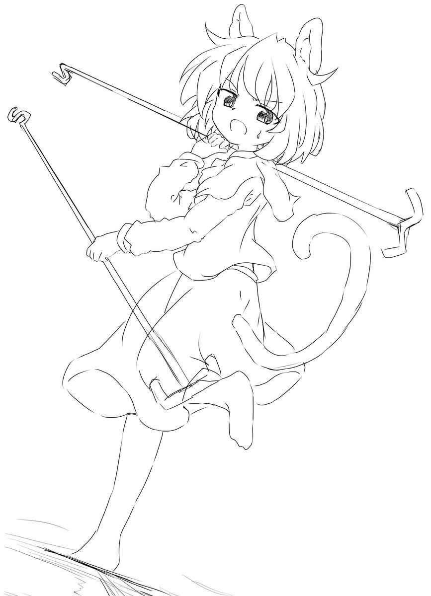 進捗ナズーリン🐹💦 