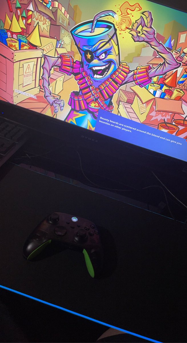 momeraski's tweet photo. Gettin some practice in before tomorrow night! #fortnite #xbox #rgbpad https://t.co/hzZpPOjTyc