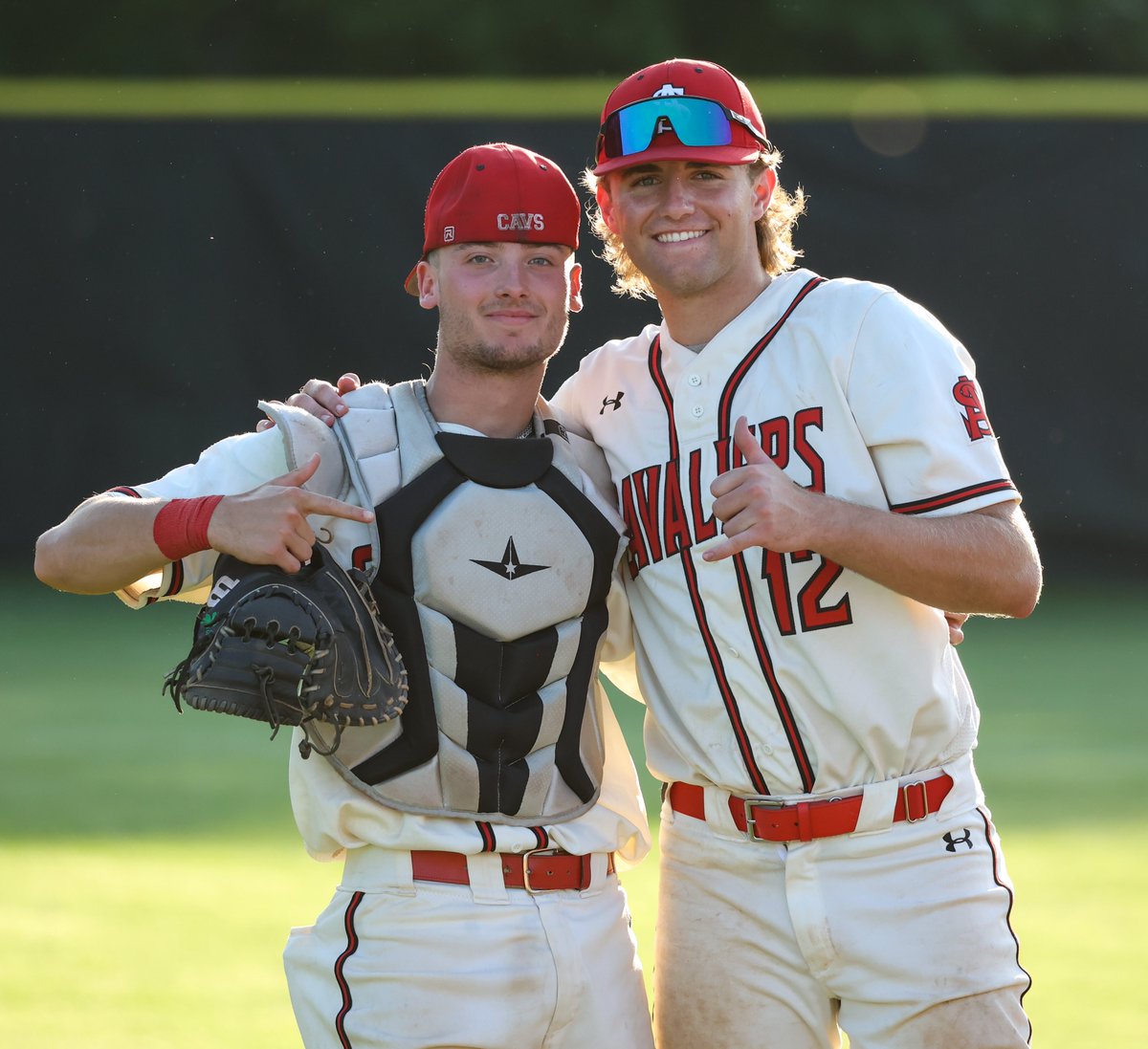 Spalding Baseball defeats Calvert Hall 7-2 to advance to the Championship Game! On the mound Parker Thomas struck out 11 batters and at the plate he and Ethan McNally went yard! Tyler Smith had a big hit with two outs in the 4th to drive in two to extend the Cavs lead! #GoCavs