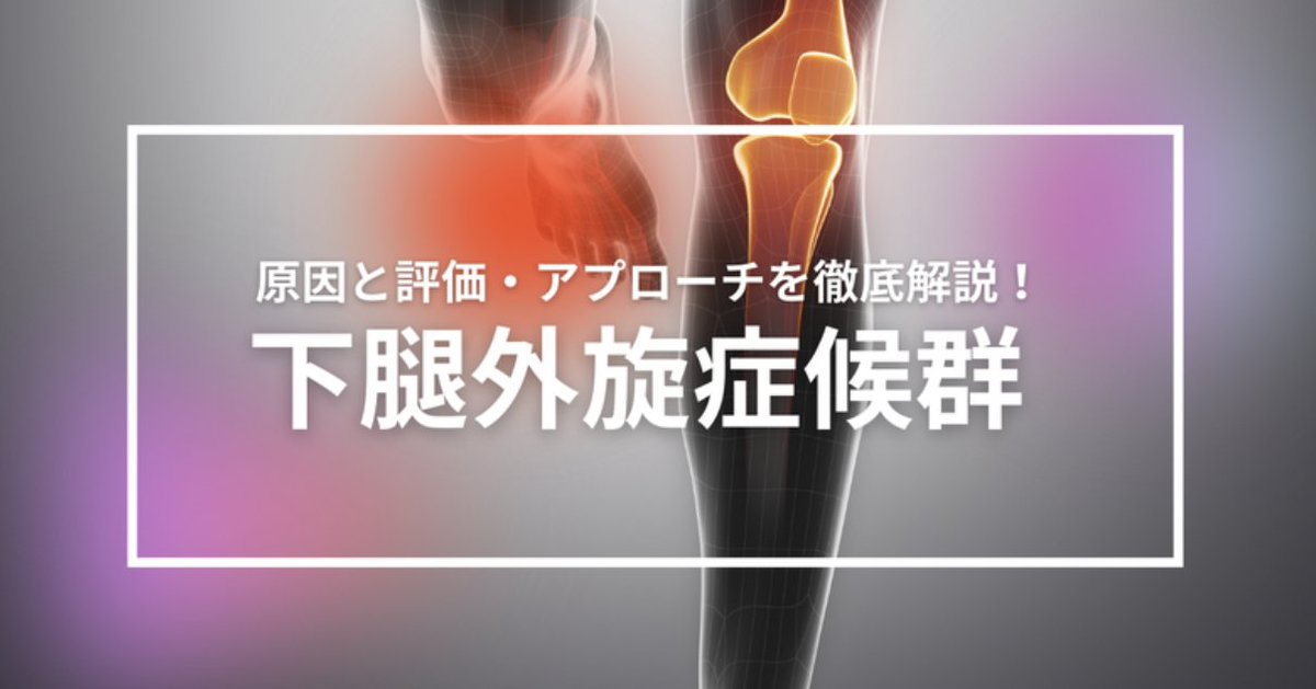 kibou7777's tweet photo. 下腿外旋症候群っていうのはよくあります。
膝が痛くないO脚の人にもよくみられます。
ボディメイクにもすんごく大事です。
そして臨床家の人にとっては下腿外旋症候群の局所・全体の原因を探ることが「痛み」の解決につながります→
https://t.co/ShAWIpQcM9
#NMotion https://t.co/iq2mcGymgk