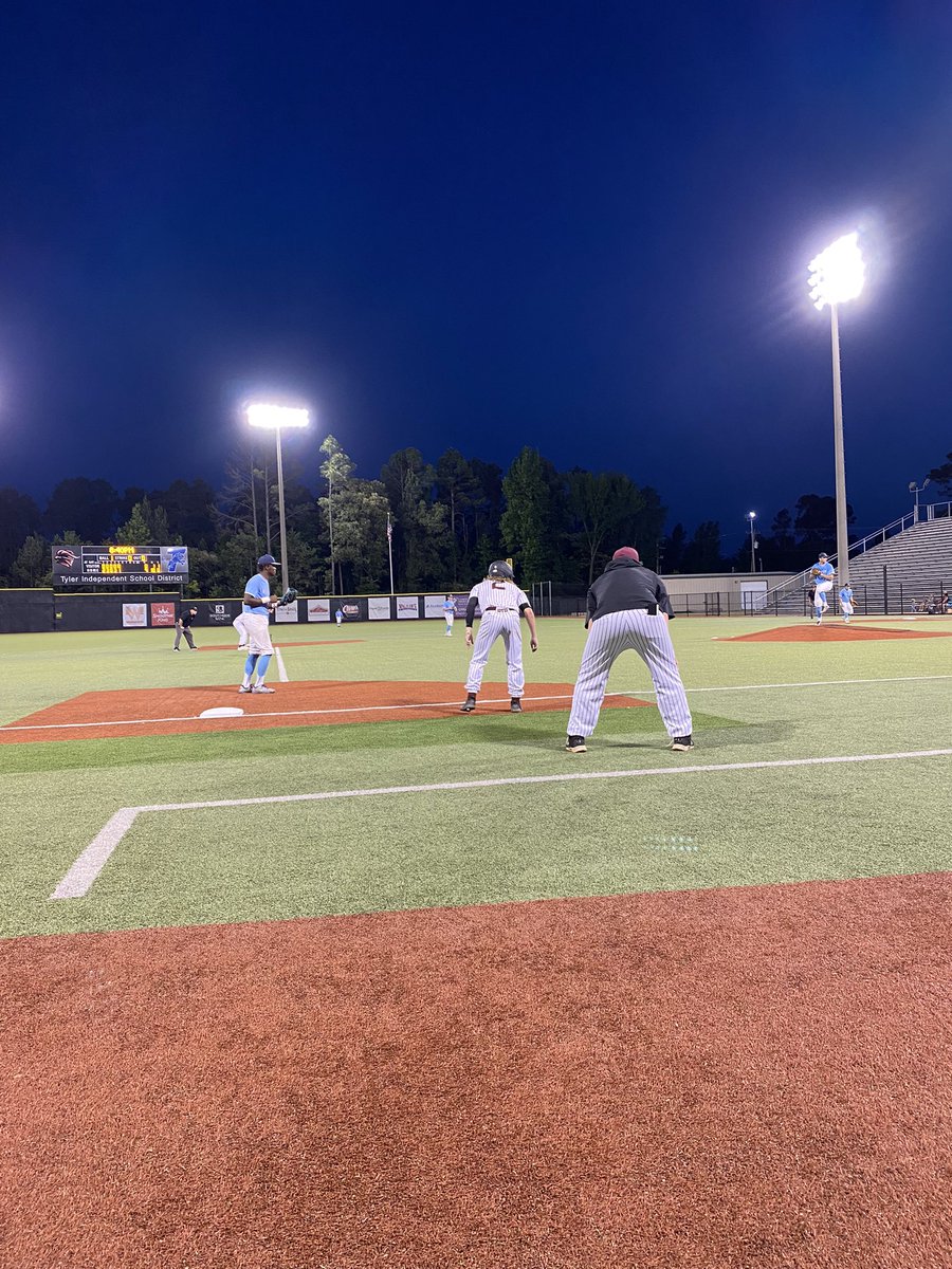 Roughnecks open the series with a big win over West Rusk at Mike Carter field. 
10-0 in five innings!