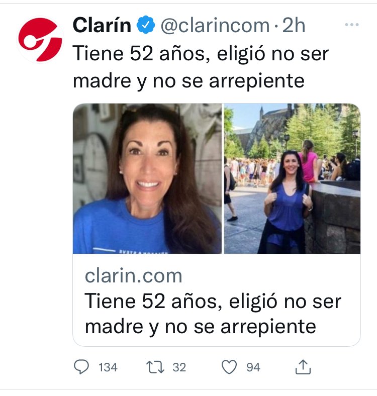 No puedo creer que en pleno sigo XXI se considere noticia que una mujer optó por no tener hijos y es feliz con su decisión 🤦‍♀️🤦‍♀️🤦‍♀️