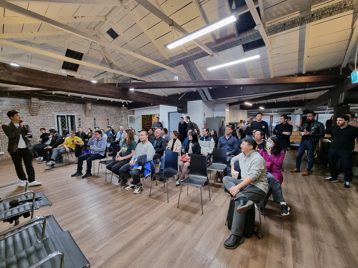 nextgeniusau's tweet photo. Thanks @fintie @peterxing Sam from @GiveTreeWagmi  @danieltbar @paulpounendis @Patriciahaueiss, Clem Oh from #ImmutableX and all Sydney Entreprenerus, Developers turning up last night @HaymarketHQ, we are always happy to connect more resources for Web3 Enthusiasts in Sydney! https://t.co/a3mpxRvVZ5
