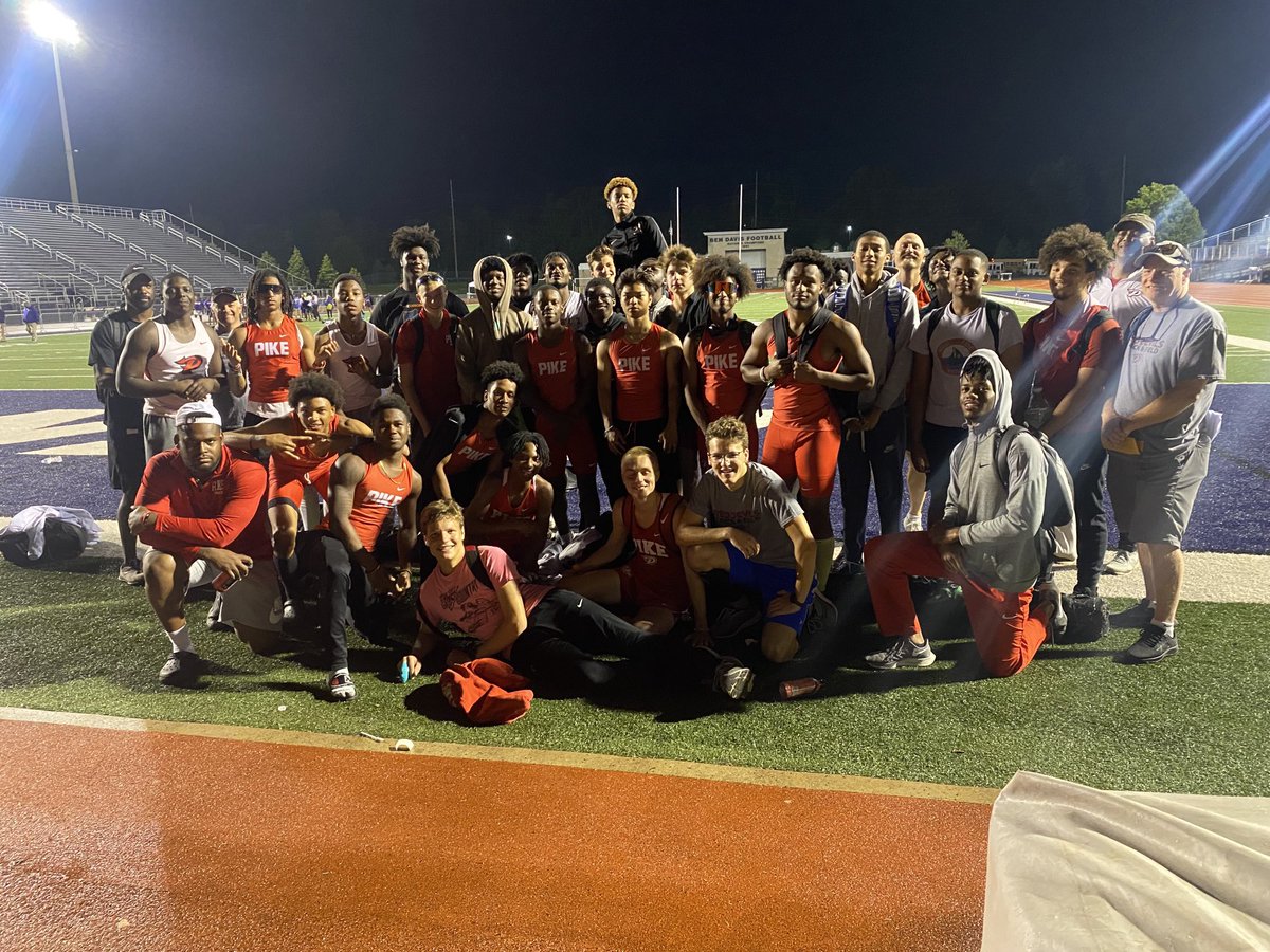 Pike Boys T&F are your 2022 IHSAA Sectional Team Runner-up!!!! Some amazing performances tonight!!! Next up, Regionals!!! #PikeProud