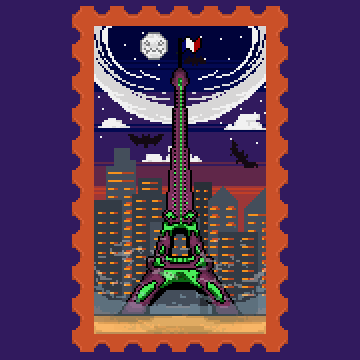 8Bit-Postal tweet media