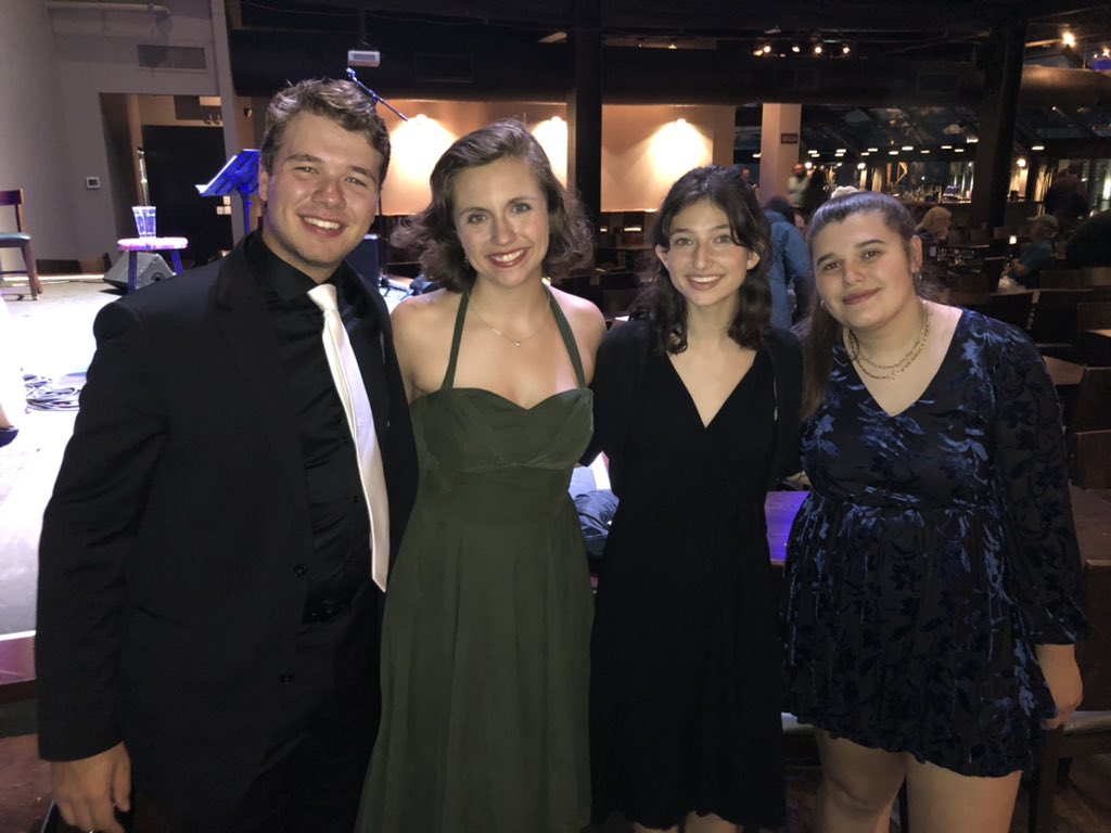 BurringtonMr's tweet photo. Tonight the Hudson High School Jazz Ensembles got to play out in Cleveland at the @MusicBoxSC opening for HHS Jazz II alum @oliviavangoor …what a night! All the musicians killed it and Olivia was amazing. #proud #hudband #jazzensembles #jazzII #livemusic #jazz #wow https://t.co/pNoKry2h5r