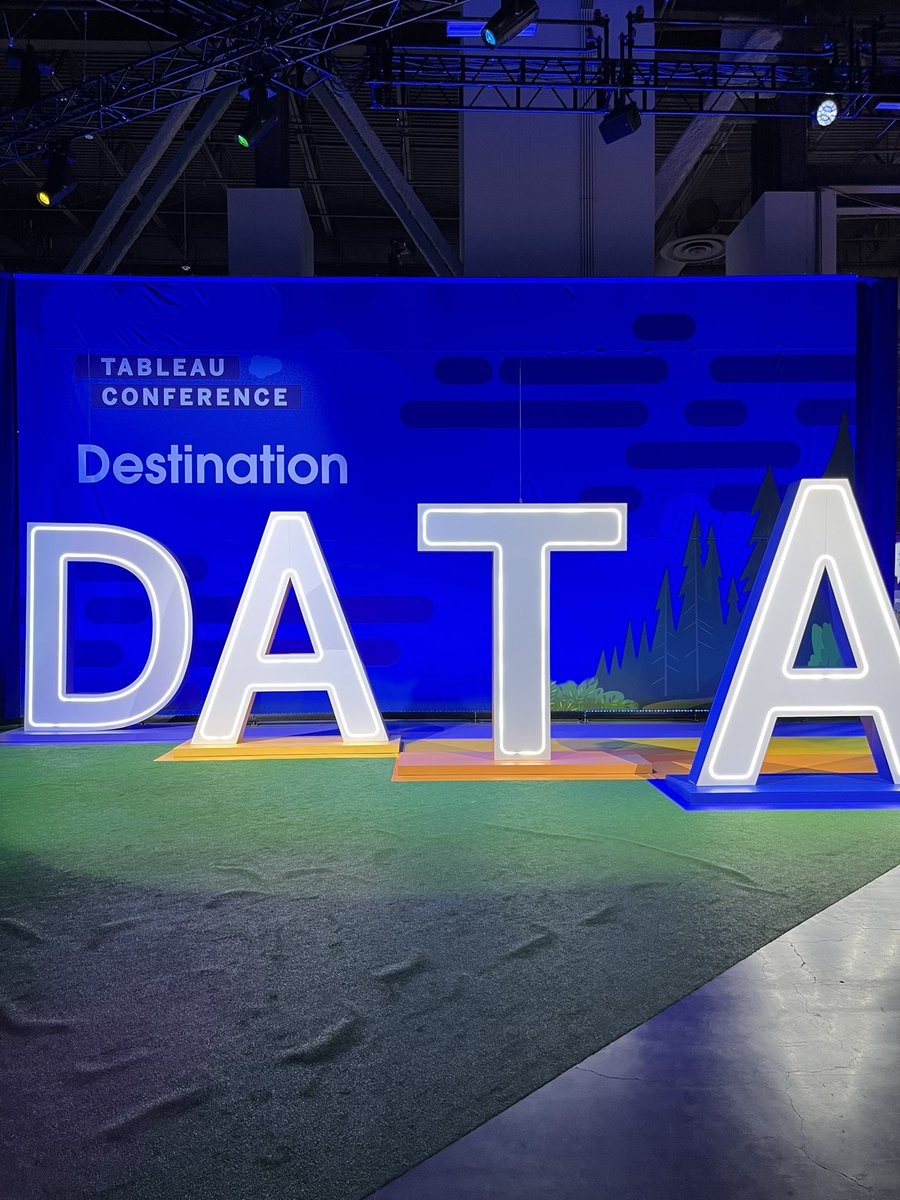 tedbread's tweet image. That’s a wrap! A wonderful week of connecting with customers and showcasing the future of data analytics. Thanks to all of our Data Fam and Ohana for coming out! #data22 @salesforce @tableau