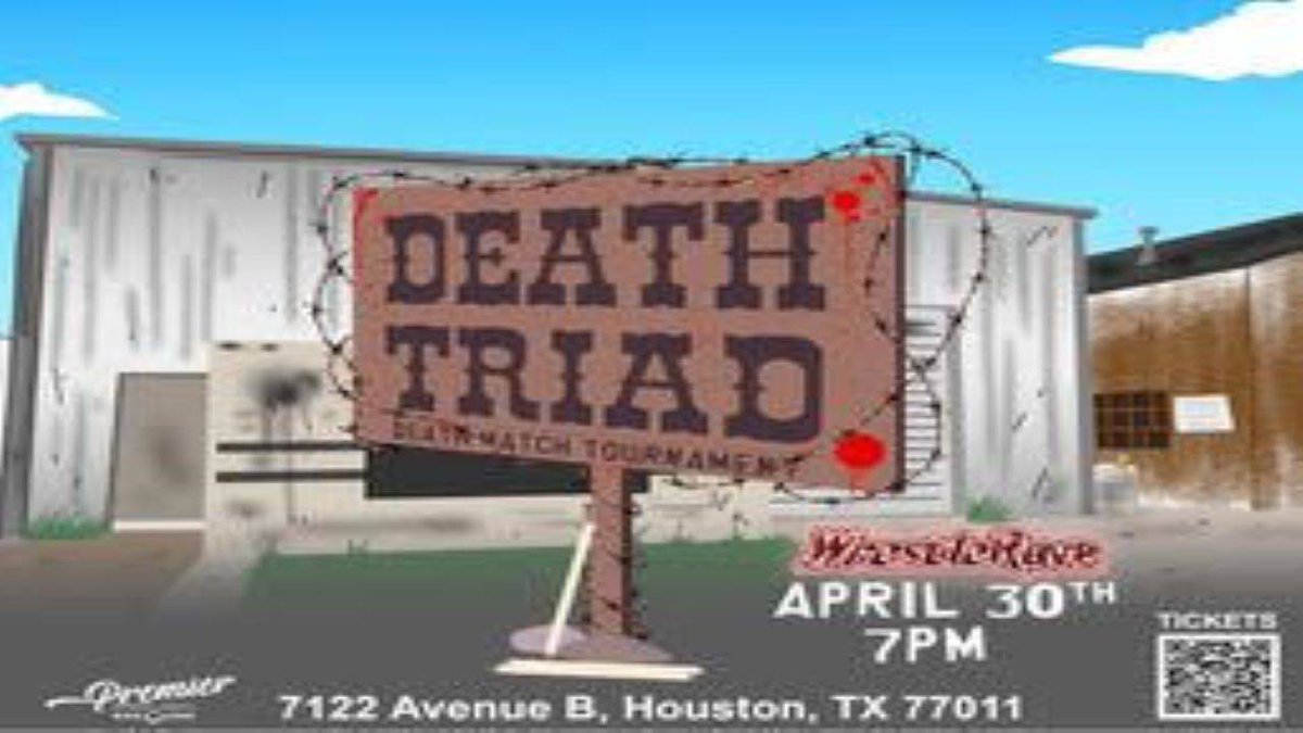 JUST ADDED

<a href="/WrestleRaveHTX/">WrestleRave (blue checkmark)</a> presents
Death Triad 2022!

Feat.

<a href="/DalePatricks/">インディアナポリスのデスマッチ馬鹿</a> v <a href="/skydelacrimosa/">Sky de Lacrimosa</a> v <a href="/DimitriKillBear/">Dimitri Alexandrov ディミトリ・アレクサンドロフ</a>
<a href="/BlackDeathCas/">Casanova Valentine</a> v <a href="/Sam_Stackhouse/">TheSamStackhouse</a> v Hello Hardbody
<a href="/ChrisCarterProW/">🅲🅷🆁🅸🆂 🅲🅰🆁🆃🅴🆁</a> v <a href="/aeroboyoficial/">Héroe Clandestino 🆎</a> v Luchador Insane
+ <a href="/GabrielSkye_/">Gabriel Skye</a> &amp; more!

Watch it now
independentwrestling.tv/player/dZvMbE3…