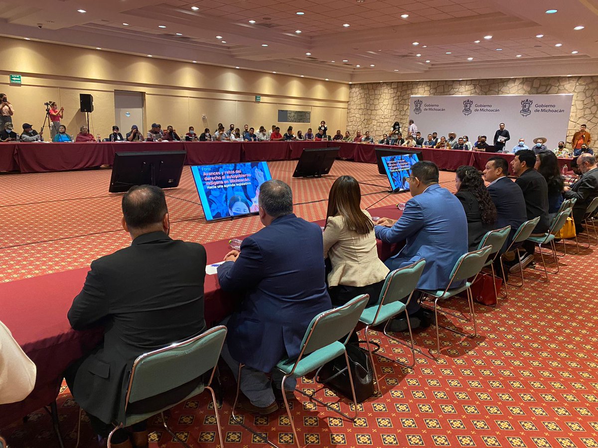 Hoy asistí al Foro: Avances y retos del derecho al autogobierno indígena en Michoacán. Hacia una agenda Legislativa. 

Con el objeto de participar en la construcción de una agenda legislativa en materia de acceso y ejercicio del derecho al autogobierno indígena.

#LXXVLegislatura