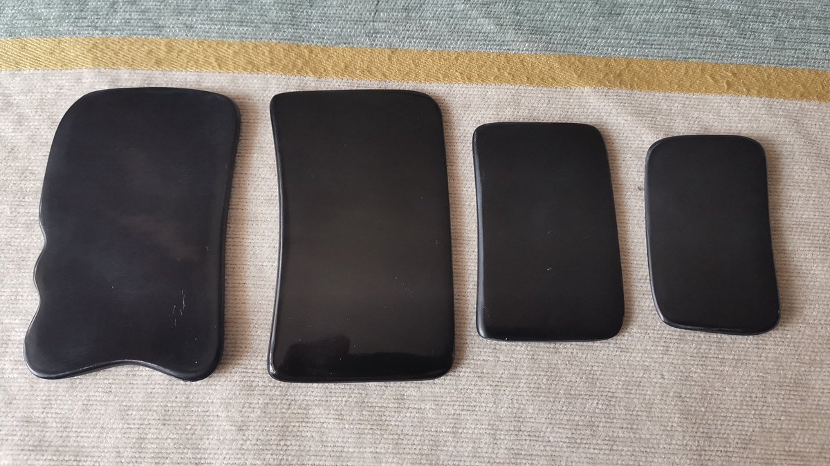 Johnny_Chu2018's tweet image. Buffalo Guasha tools .