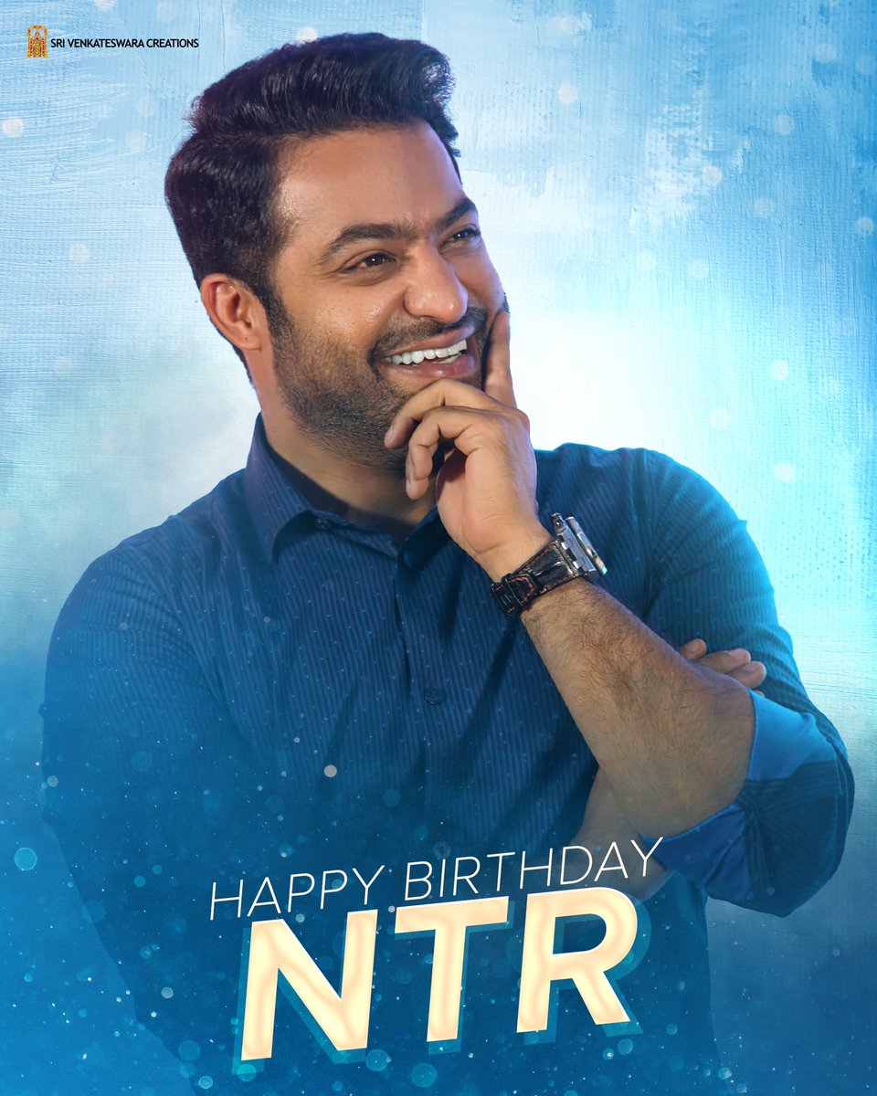 SVC_official's tweet photo. Wishing @tarak9999, a very Happy Birthday! 

#HappyBirthdayNTR https://t.co/T1zMFqf93y