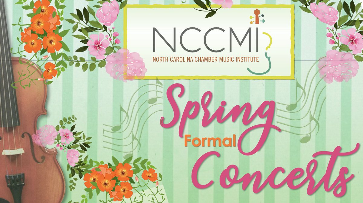 Come and see what all the excitement is about!
3 FREE Concerts on 5/21-5/22. Church of the Nativity in Raleigh. More details at nccmi.org.
 #chambermusic #musiceducation @UnitedArtsCounc @RaleighArts