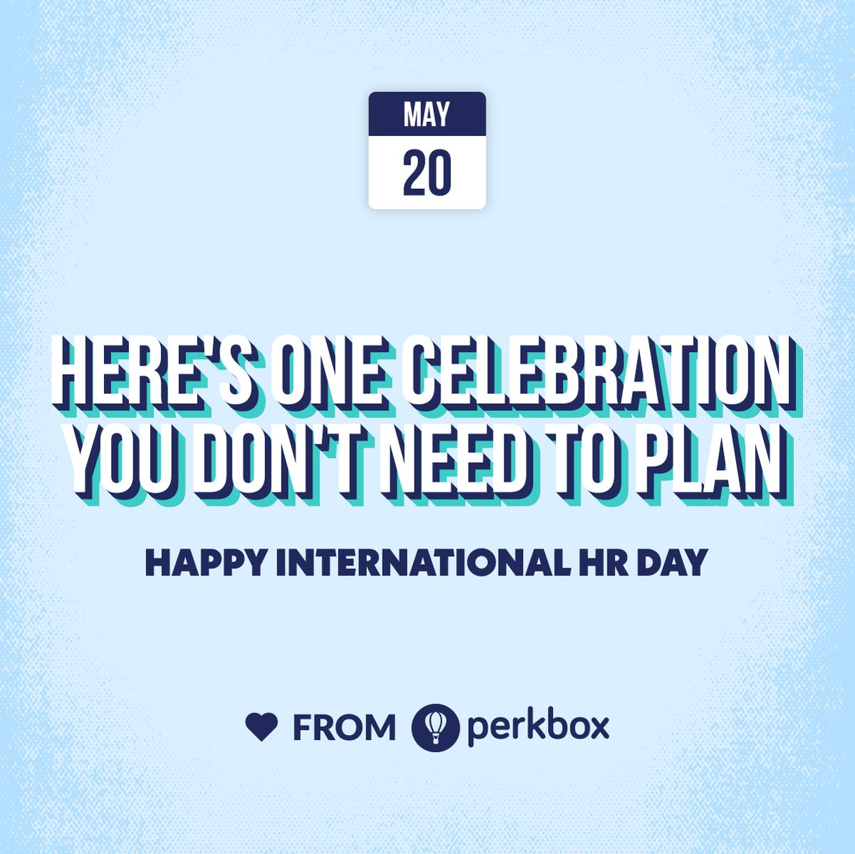 PerkboxAU's tweet photo. Today is #InternationalHRDay, and this year's theme is shaping the future. It’s sometimes overlooked that HR shapes both the future of their organisation and its people — they really are the heartbeat of a business! https://t.co/f3koyJaBKW