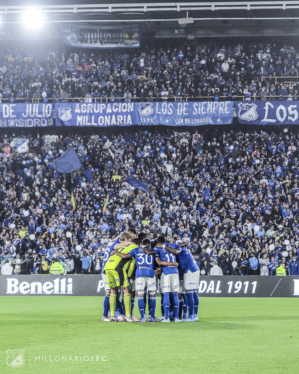 MillosFCoficial's tweet photo. ¡Ya somos más de 2️⃣5️⃣0️⃣0️⃣0️⃣ los que alentaremos desde El Campín en Cuadrangulares! 💙🏟⚽️🔝

🔁🔥 ¡RT si ya te abonaste! 🔵⚪️ https://t.co/dBiwsQCsoY