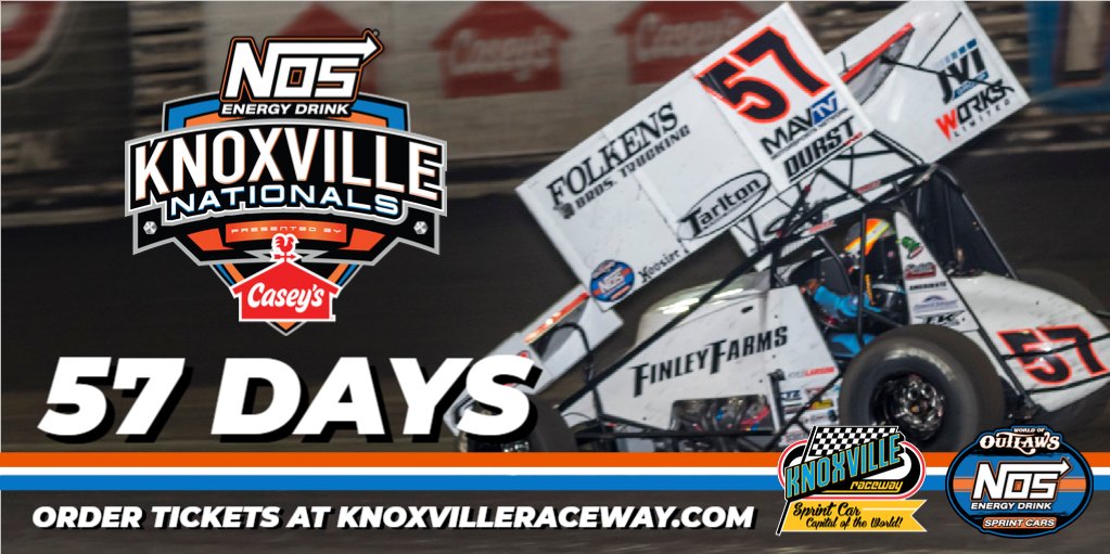Knoxville Raceway on Twitter "Countdown 57 days until the 61st